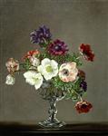 A Vase of Anemones, Cecil Kennedy