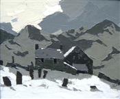 Above Deiniolen, Sir Kyffin Williams