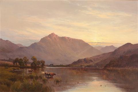 Alfred de Breanski Snr | Ben Lomond, Sunrise