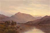 Ben Lomond, Sunrise, Alfred de Breanski Snr