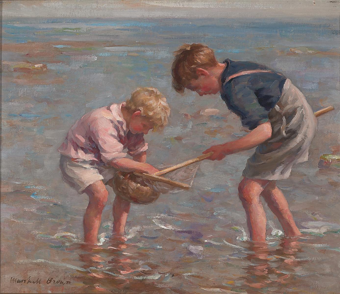 William Marshall Brown | A day in the Sea