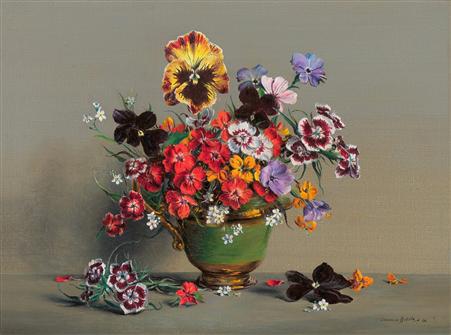 Laurence Biddle | Still Life of Flowers