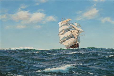 Henry Scott | The Black Ball Clipper, Indian Queen”
