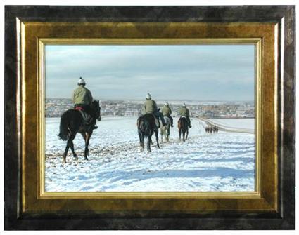 Gary Stinton | Snow on Warren Hill, Newmarket