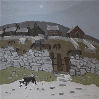 Sir Kyffin Williams | Sheepdog Pentre Pella