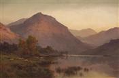 A Still Evening,Inversnaid, Alfred de Breanski Snr