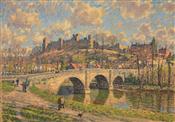 Sunny Day, Dinham Bridge, Ludlow, David Fowles