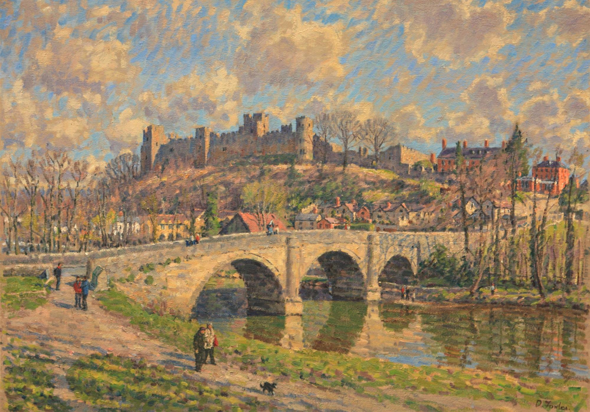 David Fowles | Sunny Day, Dinham Bridge, Ludlow