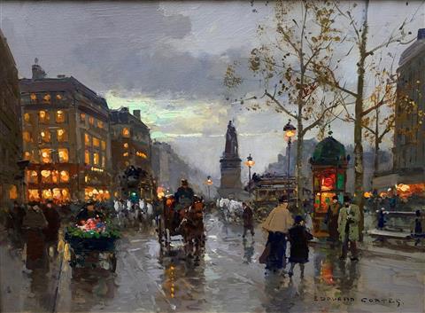 Edouard Leon Cortes | Place de la Republique