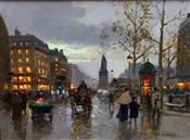 Place de la Republique, Edouard Leon Cortes