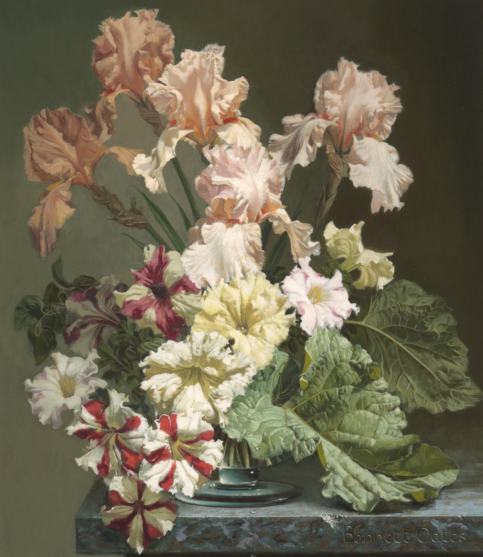 Bennett Oates | Iris & Petunias