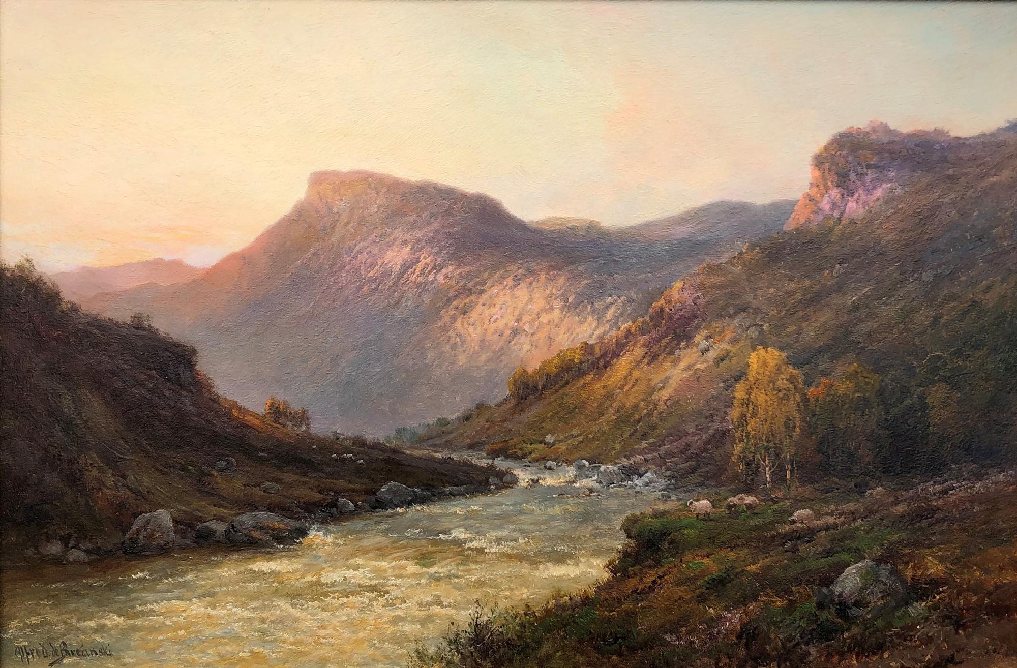 Alfred de Breanski Snr | Banks of the Teith