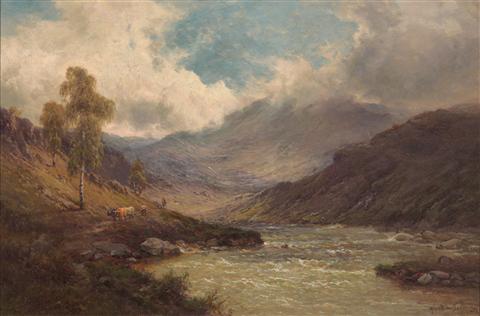 Alfred de Breanski Snr | Glen Shiel