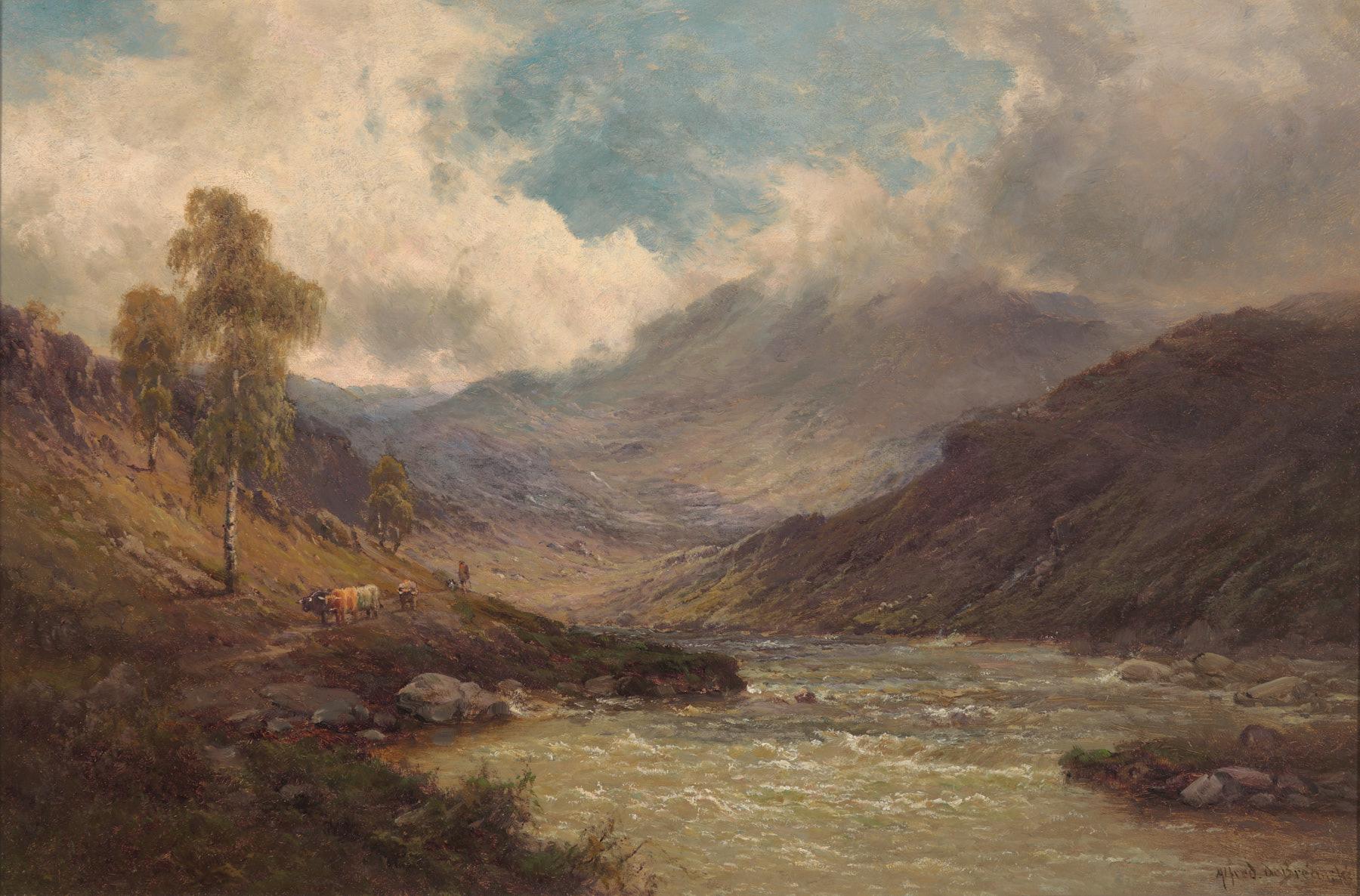 Alfred de Breanski Snr | Glen Shiel