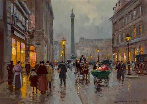 Edouard Leon Cortes | Rue de la Paix, Place Vendôme