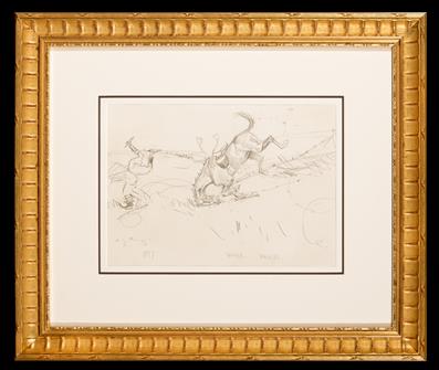 Sir Alfred. J. Munnings | Ware Wire, 1907