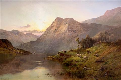 Alfred de Breanski Snr | Summer Sunrise