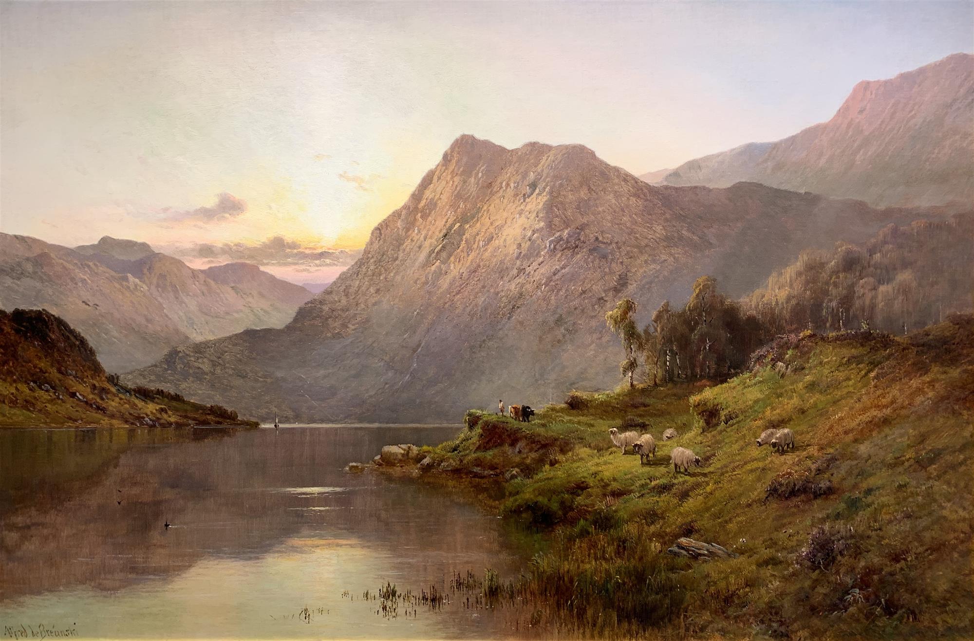 Alfred de Breanski Snr | Summer Sunrise