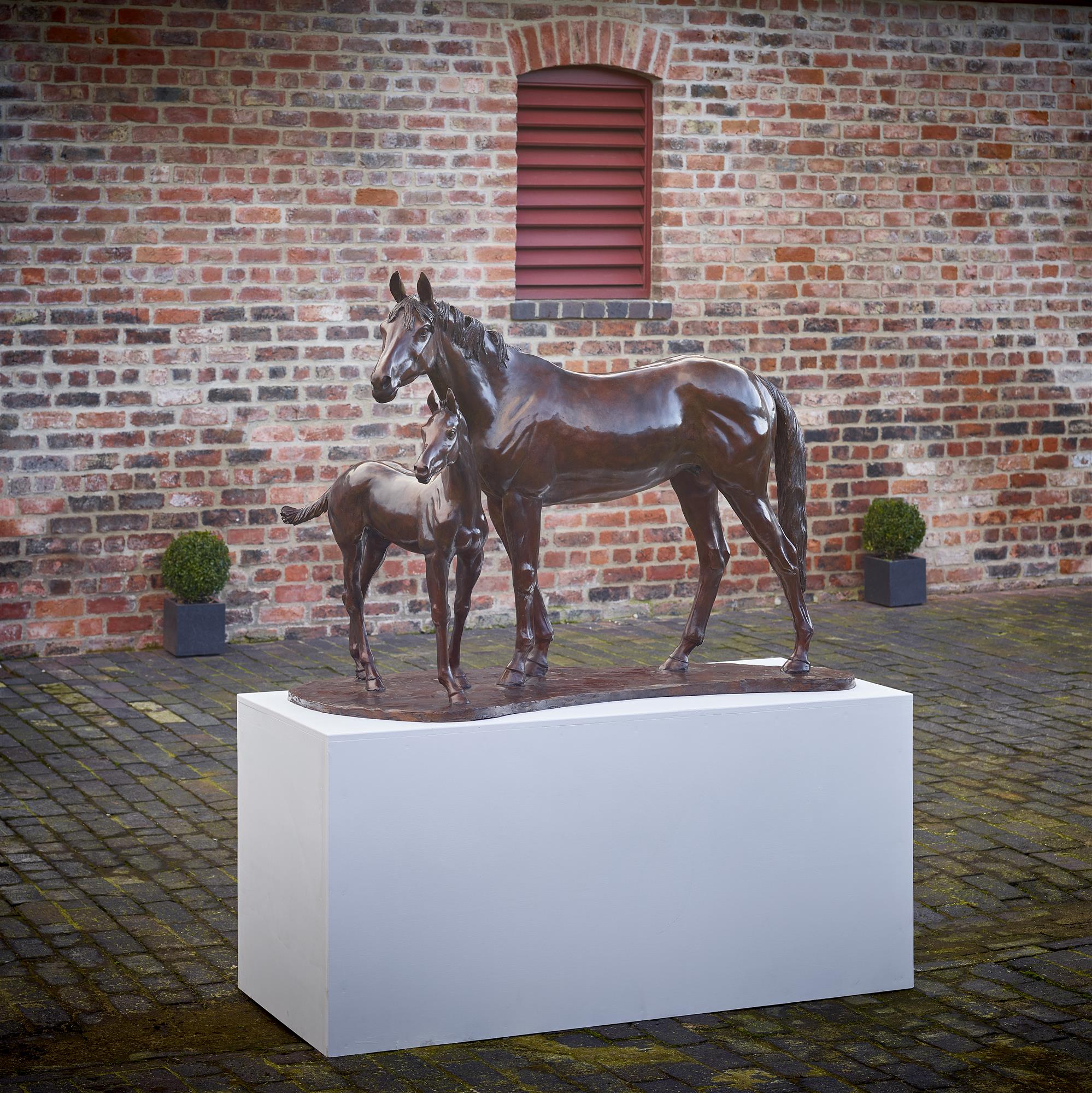 Philip Blacker | Mare & Foal (Half Life-Size)
