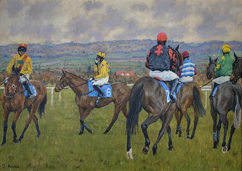 David Fowles | A scene from Ludlow Races 19/20 season