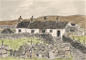 Cottages Rhostryfan, Sir Kyffin Williams