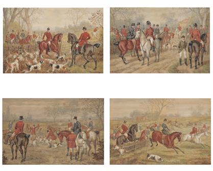 Edward Benjamin Herberte | Hunting Scenes