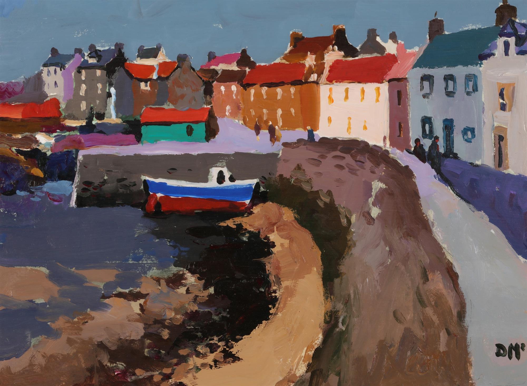 Donald McIntyre | Blue Boat, St Monans