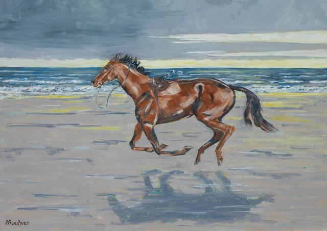 Philip Blacker (Art) | Loose One on the Beach