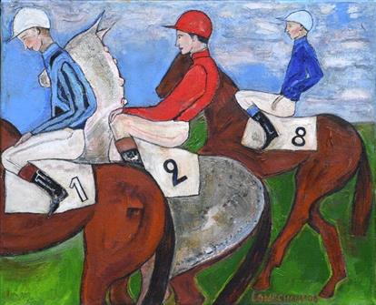 Elie Lambert | Trois Des Trés Grandes Casaques, Longchamp (Ref 305)