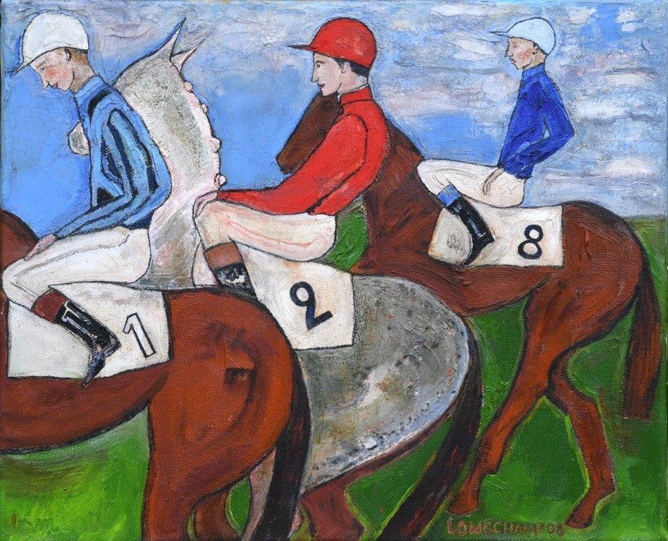 Elie Lambert | Trois Des Trés Grandes Casaques, Longchamp (Ref 305)