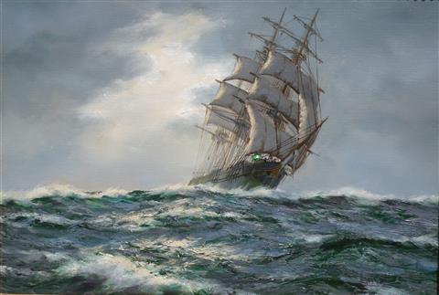 Henry Scott | Moontrack, Wool Clipper Salamis