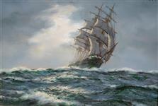 Moontrack, Wool Clipper Salamis, Henry Scott