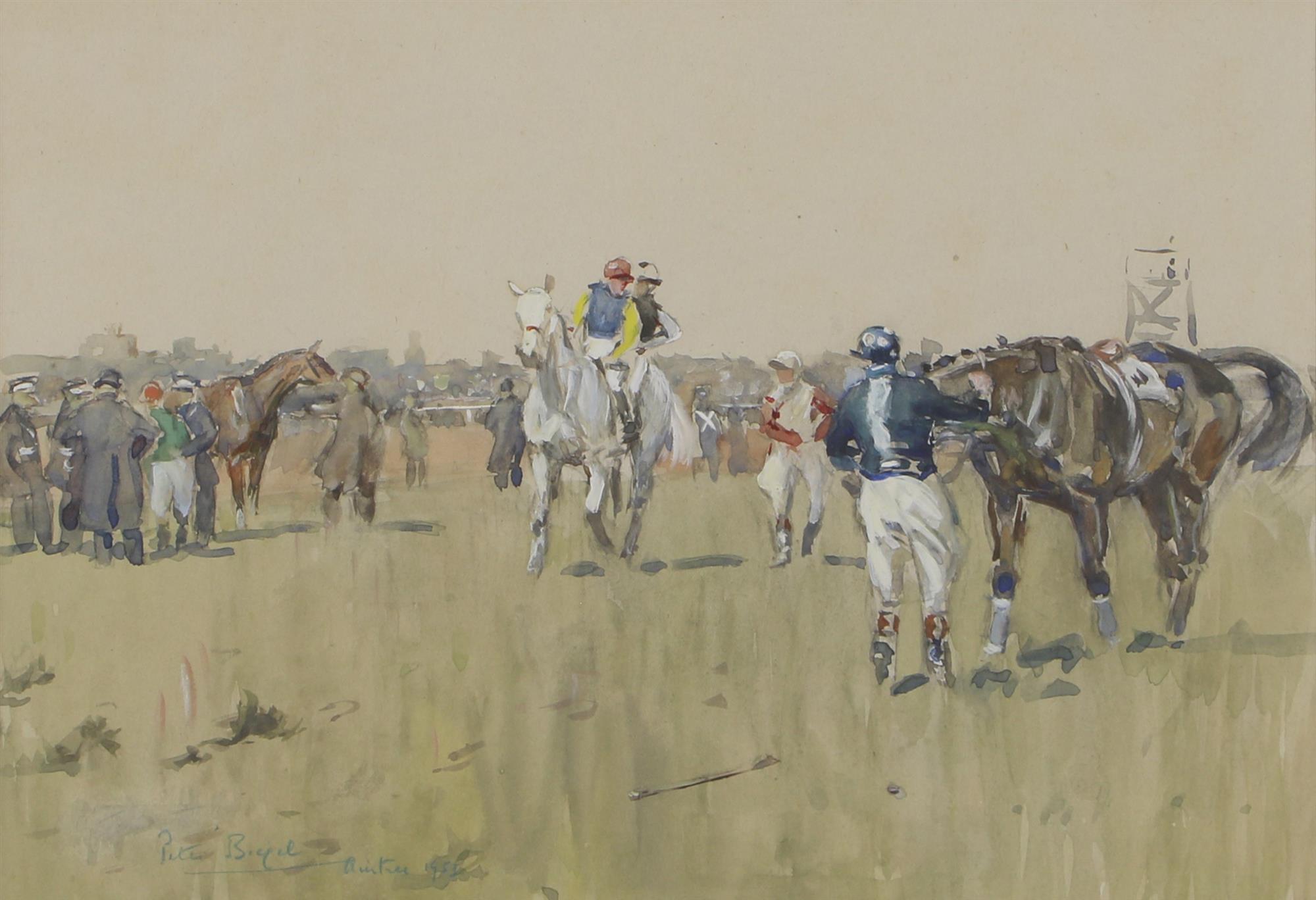 Peter Biegel | Unsaddling at Aintree