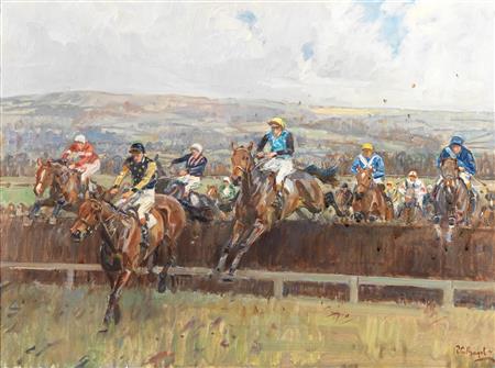 Peter Biegel | Mackeson Gold Cup, the second last fence