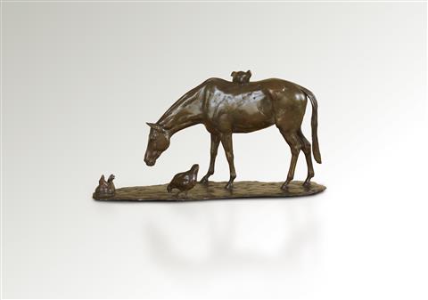 Jonathan Knight | Horse & Chickens