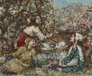 Spring Blossom, Edward Atkinson Hornel
