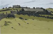 Cottages at Cesarea, Caernarfonshire, Sir Kyffin Williams