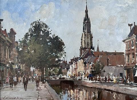 Edward Seago | The Turfmarkt Delft