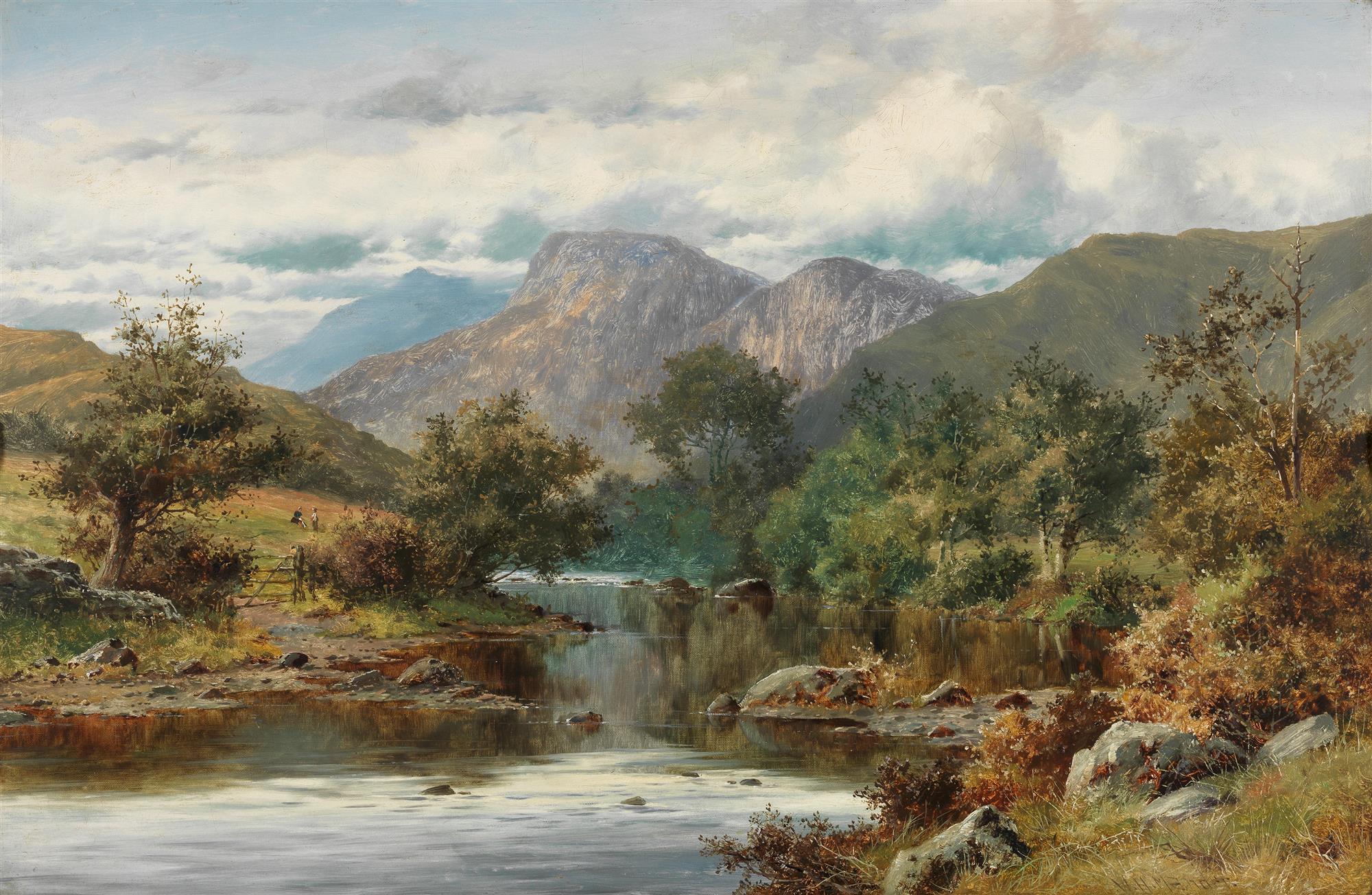 William Henry Mander | View near Bettws-y-Coed, North Wales