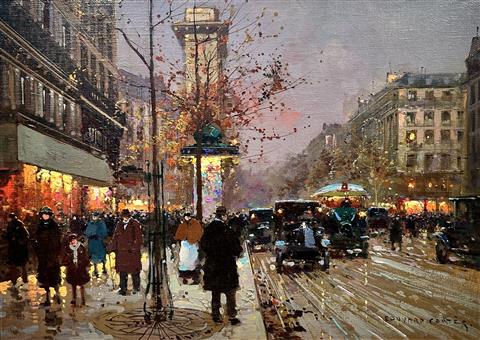 Edouard Leon Cortes | Vers la Porte Saint Denis